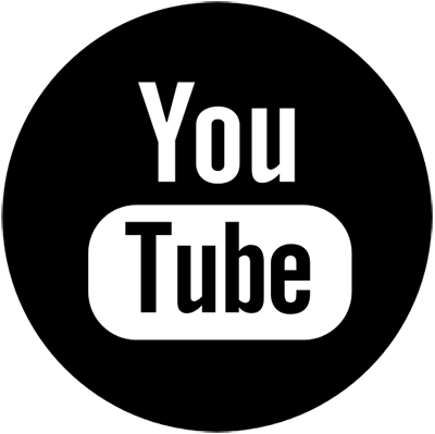 youtube black circle logo